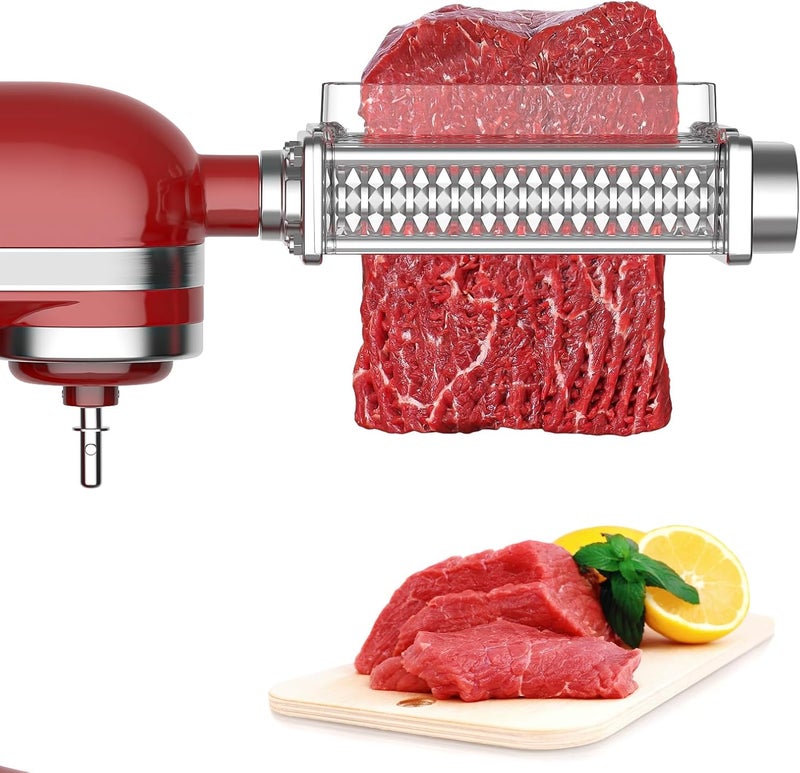 Cofun Meat Tenderizer Attachment for Kitchenaid Stand Mixer, Meat Tenderizer Machine for Kitchenaid Mixer Accessories, Meat Tenderizer with Stainless Steel Gears by - Image 1